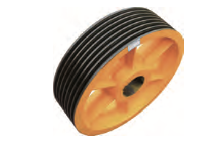 545*7*13Tke elevator traction wheel